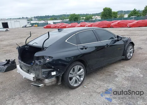 2022 Acura Tlx Technology Package from USA, damaged, VIN 19UUB5F42NA003326